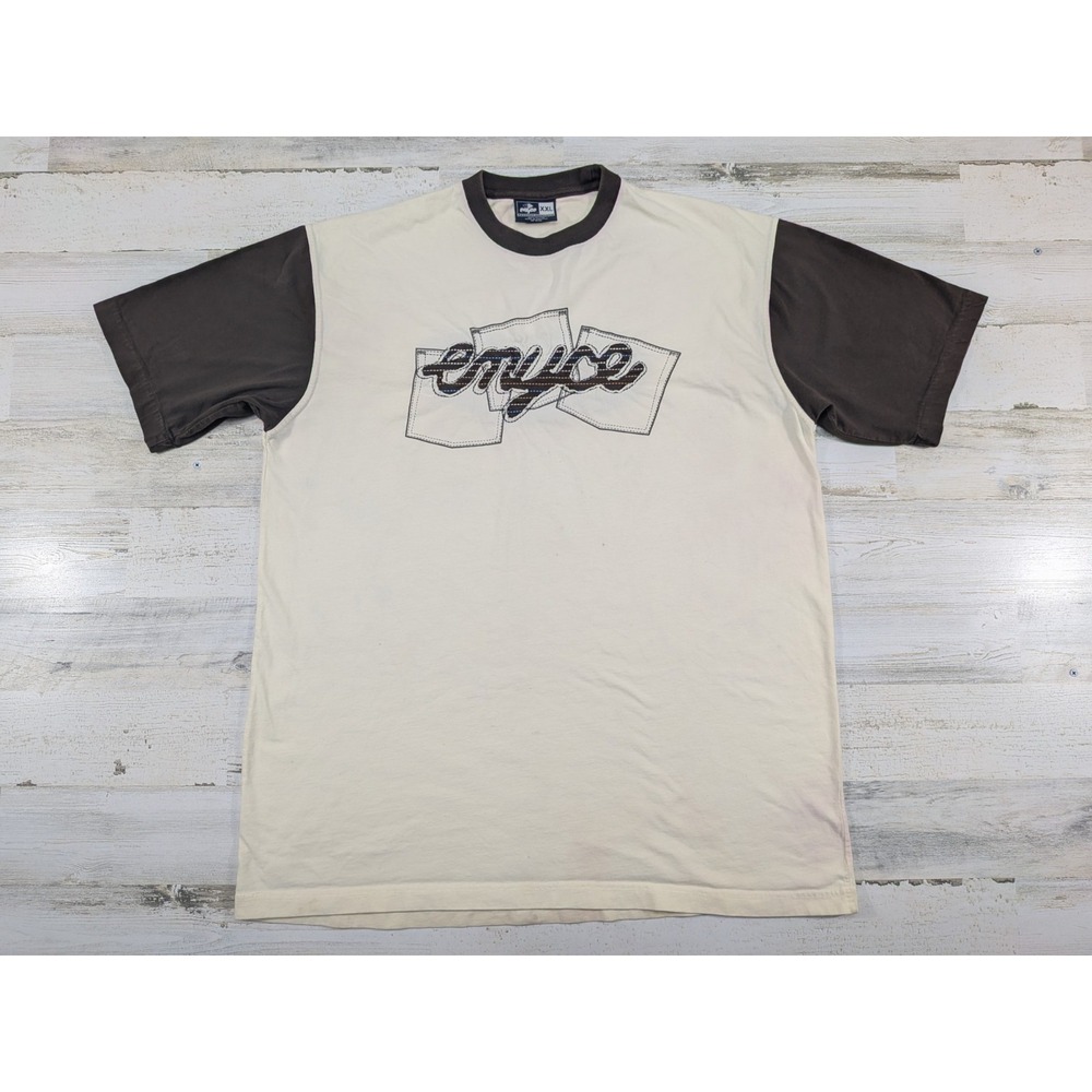 Vintage Enyce Shirt Mens XXL 2XL Embroidered Hip Hop Baggy 90s Y2K